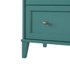 Monticello Tall 5 Drawer Dresser - Emerald Green