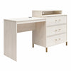 Kalissa Dresser/Desk Combo with Wireless Charger - White Oak