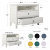 Her Majesty 2-Drawer Nightstand - Powder Blue