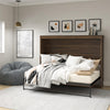 Signature Sleep Paramount Full Size Daybed Murphy Bed - Columbia Walnut - Full