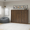 Signature Sleep Paramount Full Size Daybed Murphy Bed - Columbia Walnut - Full