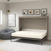 Signature Sleep Paramount Full Size Daybed Murphy Bed - Gray Oak - Full