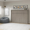 Signature Sleep Paramount Full Size Daybed Murphy Bed - Gray Oak - Full