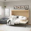 Signature Sleep Paramount Full Size Daybed Murphy Bed - Monterey Oak - Full