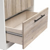 Signature Sleep Pinnacle Queen Murphy Bed Bundle with 2 Wardrobe Side Cabinets - Gray Oak - Queen