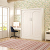 Novogratz Her Majesty Queen Murphy Bed - White - Queen