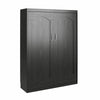 Novogratz Her Majesty Queen Murphy Bed - Black Oak - Queen