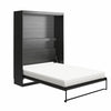 Novogratz Her Majesty Queen Murphy Bed - Black Oak - Queen