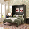 Novogratz Her Majesty Queen Murphy Bed - Black Oak - Queen