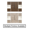 Signature Sleep Pinnacle Full Murphy Bed Bundle with 2 Side Cabinets & Touch Sensor LED Lighting - Columbia Walnut - Full