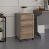 Pursuit Mobile File Cabinet, Rustic Oak - Rustic Oak