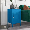 Cache Metal Locker Style Living Room End Table, Bright Blue - Bright Blue