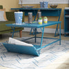 Regal Coffee Table, Blue - Blue