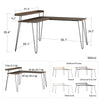 Haven L Desk with Riser, Natural - Natural