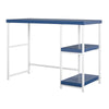 Sofia Kids Desk with Reversible Shelves, Navy - Navy