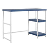 Sofia Kids Desk with Reversible Shelves, Navy - Navy