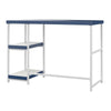 Sofia Kids Desk with Reversible Shelves, Navy - Navy