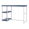 Sofia Kids Desk with Reversible Shelves, Navy - Navy