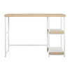 Sofia Kids Desk with Reversible Shelves, Blonde Oak - Blonde Oak