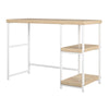 Sofia Kids Desk with Reversible Shelves, Blonde Oak - Blonde Oak