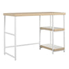 Sofia Kids Desk with Reversible Shelves, Blonde Oak - Blonde Oak