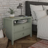 Her Majesty 2 Drawer Nightstand, Pale Green - Pale Green