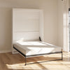 Paramount Queen Wall Bed - Ivory Oak - Queen