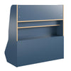 Tyler Kids Book and Toy Storage, Navy - Navy