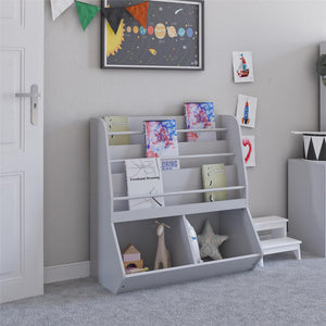 Tyler Kids Book and Toy Storage, Dove Gray - Dove Gray