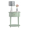 Aurora End Table, Pale Green - Pale Green