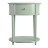 Aurora End Table, Pale Green - Pale Green