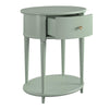 Aurora End Table, Pale Green - Pale Green