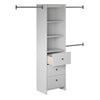 Beckett Closet Storage Organizer, Dove Gray - Dove Gray