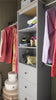 Beckett Closet Storage Organizer, Dove Gray - Dove Gray