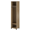 Lory 18" Wide Mudroom Cabinet, Natural - Natural