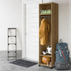 Lory 18" Wide Mudroom Cabinet, Natural - Natural