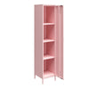 Cache 1-Door Tall Single Metal Locker Style Storage Cabinet, Bashful Pink - Bashful