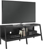 Lawrence Ladder TV Stand for TVs up to 60", Black - Black - N/A