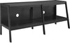 Lawrence Ladder TV Stand for TVs up to 60", Black - Black - N/A