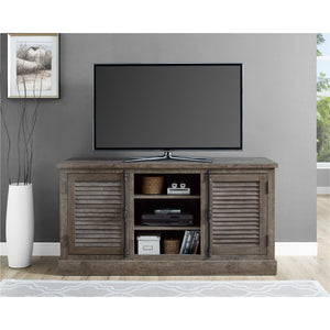 Sienna Park TV Console for TVs up to 65", Weathered Oak - Weathered Oak - N/A