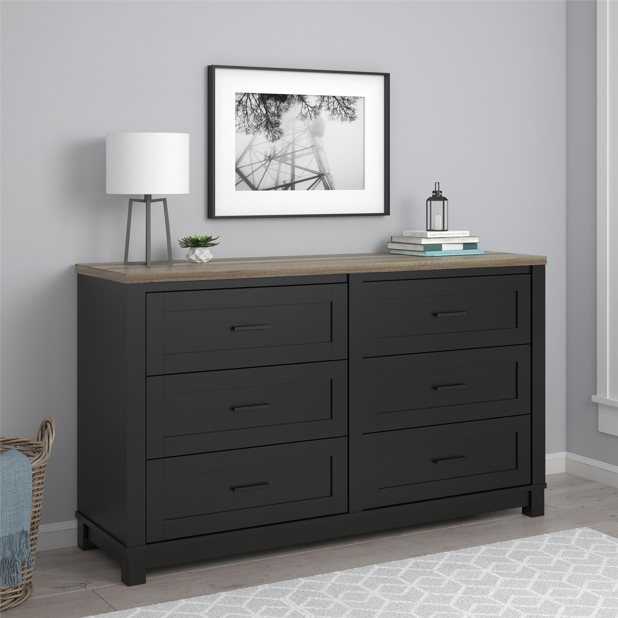 Ameriwood home kaleidoscope 6 drawer deals dresser