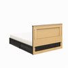 Rolling Ridge Full Platform Bed - Black Oak