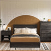 Rolling Ridge Full Platform Bed - Black Oak