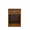 Ellwyn Nightstand with Drawer, Brown Oak - Bank Alder