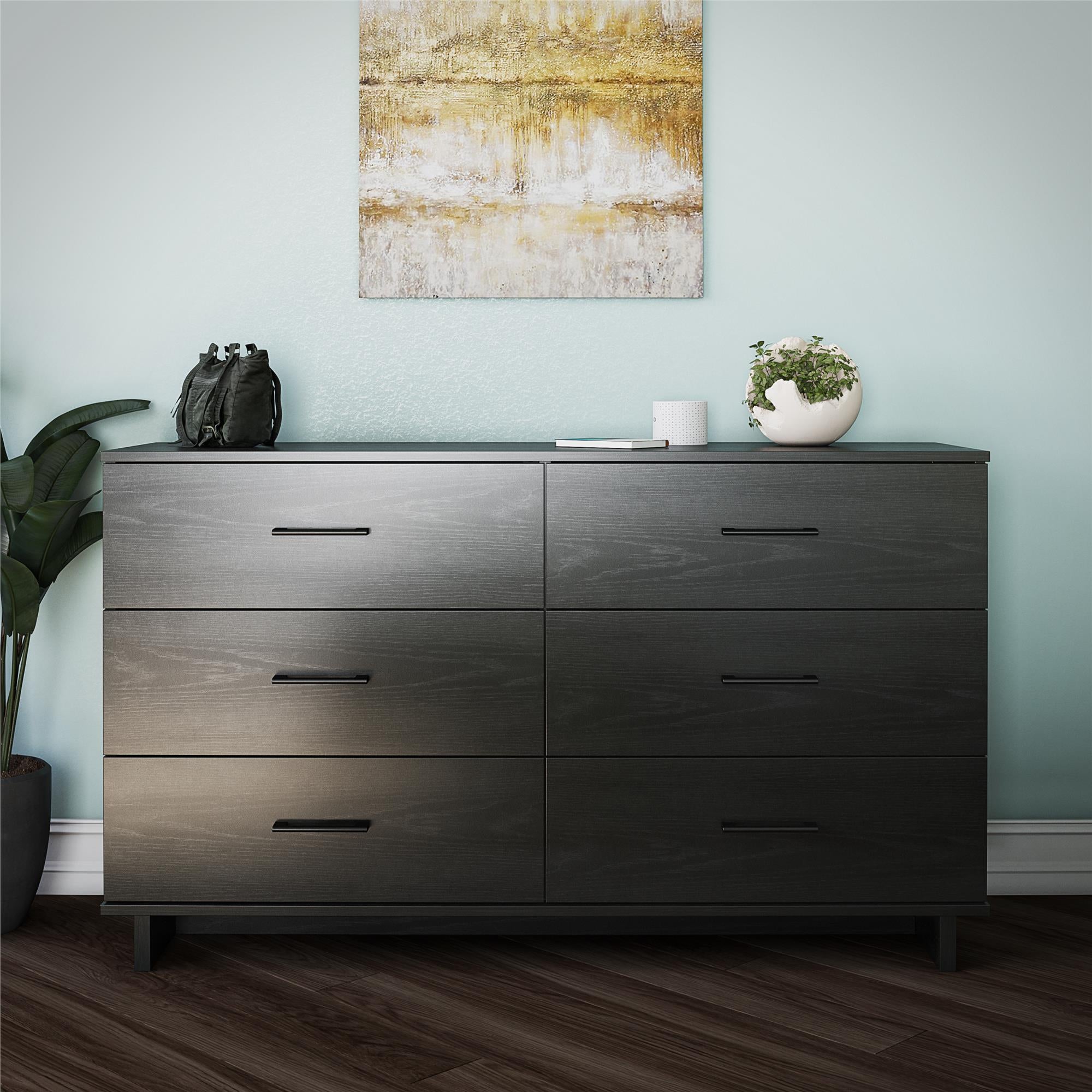 Southlander 6 Drawer Wide Dresser – Ameriwood