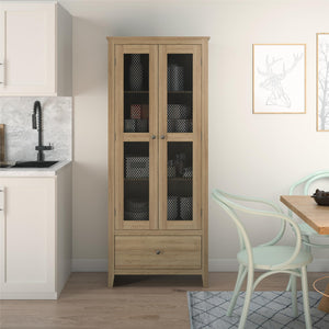 Lincoln Storage Cabinet, Natural - Natural - N/A